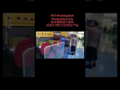 PET Plastic Strap Production Line Intelligent Belt Tape Band Manufacturing Machine